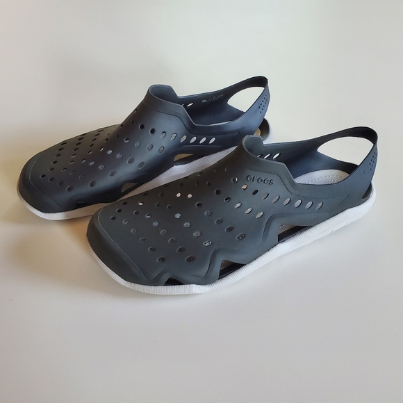 Crocs Swiftwater Sling Back Wave Watershoes Men's Size 10 - Picture 1 of 6